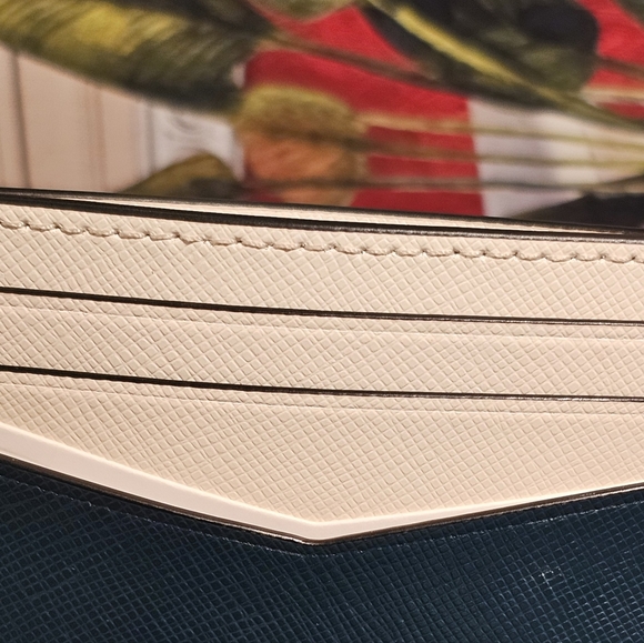 Kate ♠️ Spade Staci Saffiano Leather Card Case - Picture 2 of 12